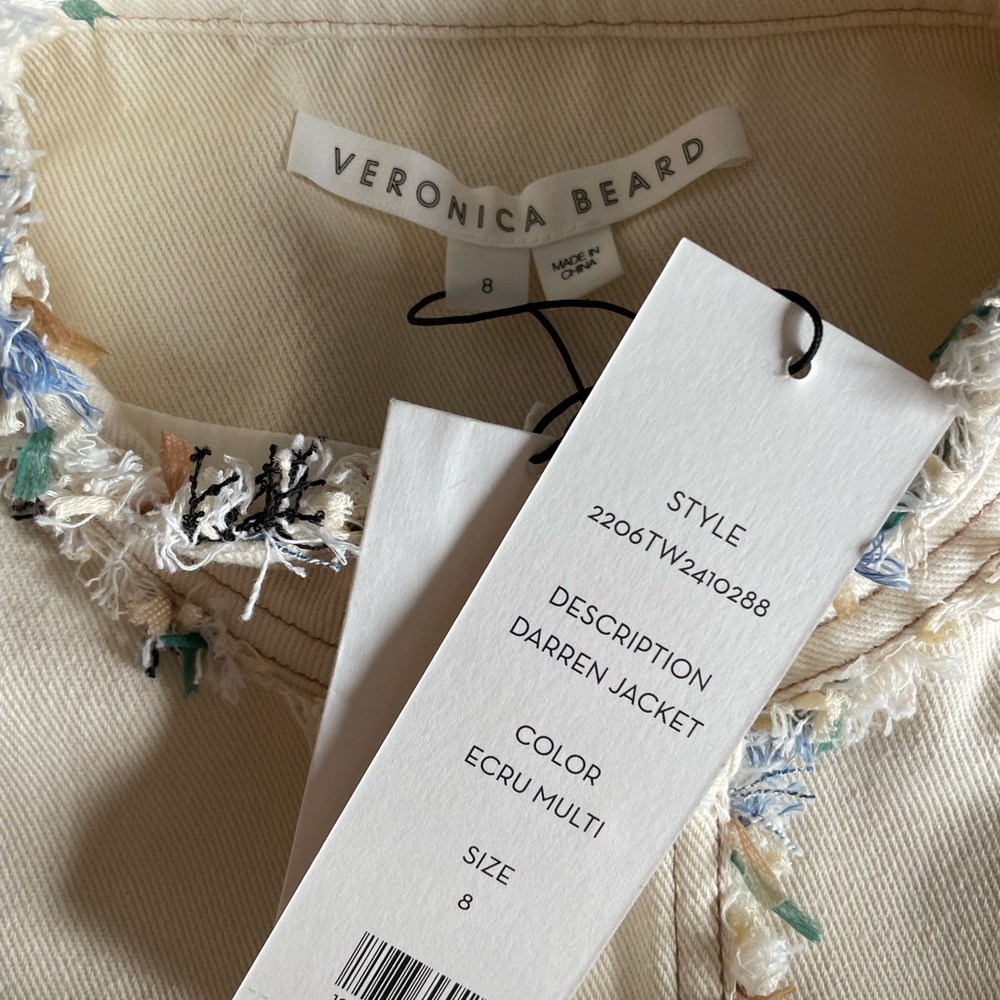 NWT Veronica Beard Darren Tweed Jacket (8) - Picture 11 of 15